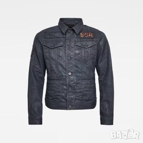 Ново и намалено! G-star D-Staq Studs Slim JKT 3D COBLER PROCESSED Мъжко Яке Размер М, снимка 8 - Якета - 41770985