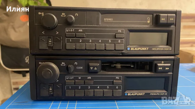 Касетофон Blaupunkt Heilbronn sqm 39 и Blaupunkt Freiburg sqr 39