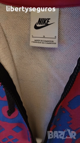 Nike BARÇA 21/22 Full Zip Club Hoodie, снимка 6 - Спортни дрехи, екипи - 53376620