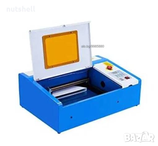 CO2 лазер за гравиране и рязане K40 40W + Обучение