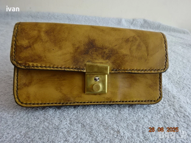 мъжка чанта за колан на кръста /ръчна изработка/, снимка 4 - Чанти - 51391766