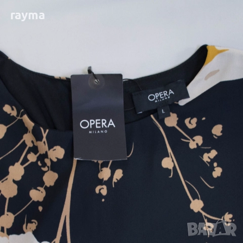 Елегантна черна рокля принт цветя , снимка 6 - Рокли - 51668820