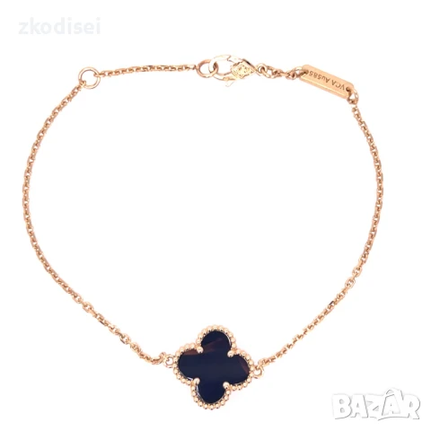 Златна дамска гривна Van Cleef & Arpels 3,83гр. 19,5см. 14кр. проба:585 модел:32146-4