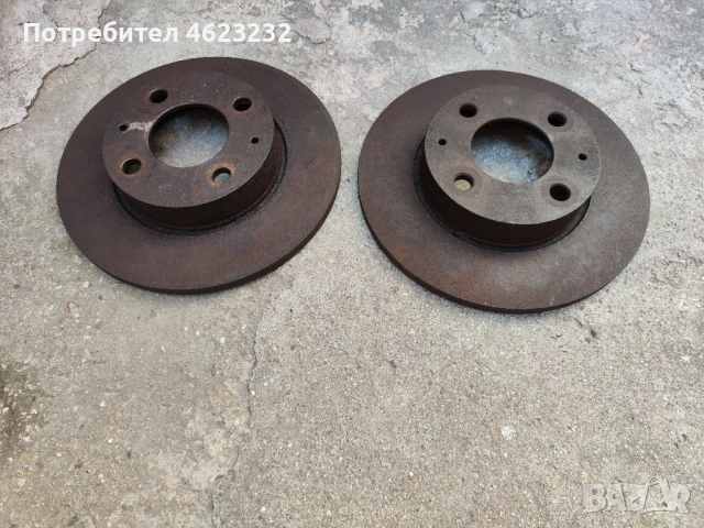 Спирачни дискове Москвич Алеко 2141 комплект, снимка 2 - Части - 53031470