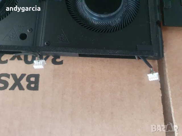 DELL PRECISION 16 7670 7680 CPU GPU HEATSINK вентилатори + плоча за охлаждане, снимка 5 - Части за лаптопи - 48536411