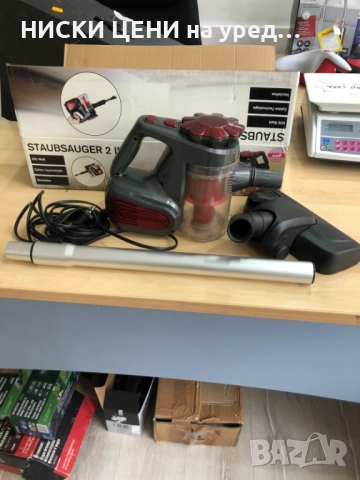 Прахосмукачка 2в1 без торба,циклонна технология TEC TRO 600W, снимка 4 - Прахосмукачки - 51753904