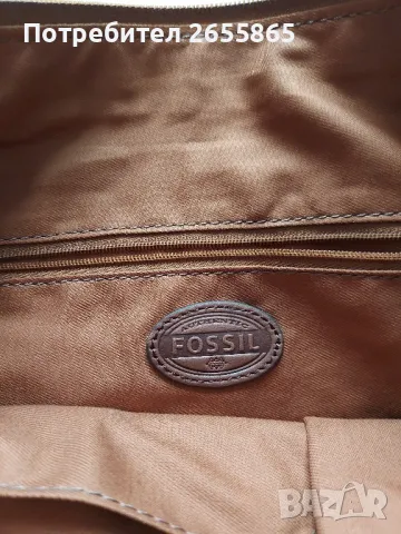 Дамска чанта през рамо FOSSIL, снимка 10 - Чанти - 49813997