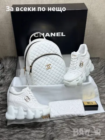 Chanel Дамски Спортни Обувки👟Дамски Маратонки Шанел Код D2012, снимка 6 - Маратонки - 49382975