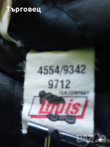 Черна зимна шуба за мотор -"Louis" , снимка 4 - Други спортове - 34361901