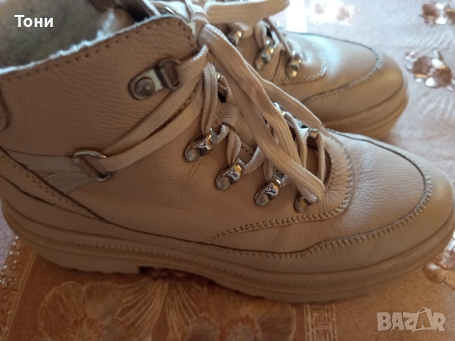 Нови Дамски Боти Изцяло от Естествена Кожа 40/41, снимка 2 - Дамски боти - 52912625