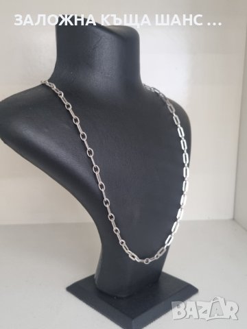 Сребърен синджир 925 проба , снимка 4 - Колиета, медальони, синджири - 41734593