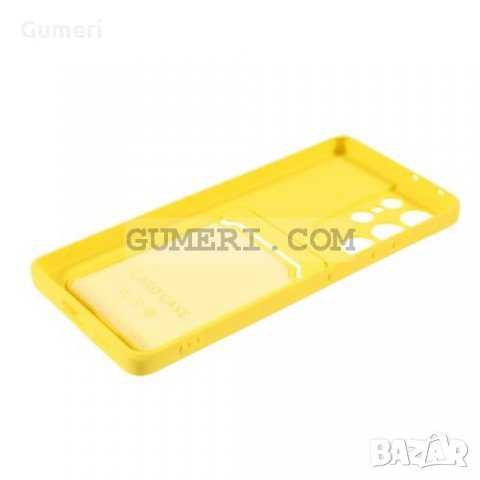 Samsung Galaxy S21 Ultra 5G - Мек Гръб със Слот за Карта и Защита за Камерата, снимка 12 - Калъфи, кейсове - 34202824