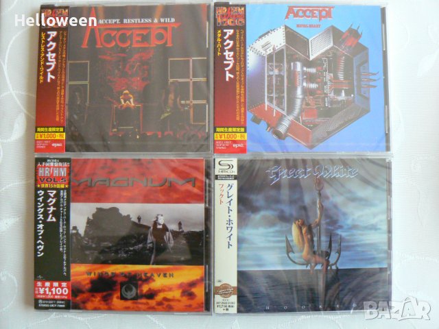 Slayer,Accept,Metallica - японски дискове, снимка 4 - CD дискове - 39809635