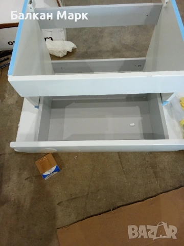 Шкаф за баня Camargue Orion 60см – Внос от Германия, снимка 8 - Шкафове - 53796715