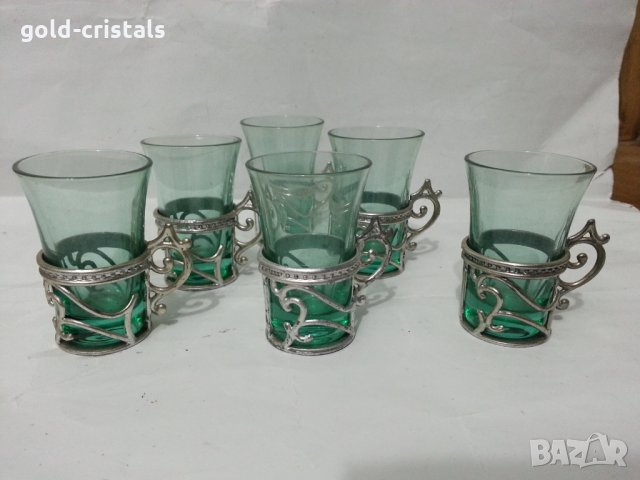 стари руски чашки подстакани