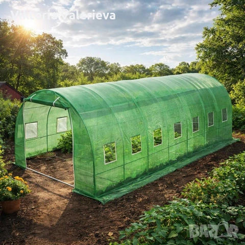 Градинска оранжерия тип свод – Пълен комплект или Резервен найлон (различни размери).4/3/2 м., снимка 2 - Градински мебели, декорация  - 53442251