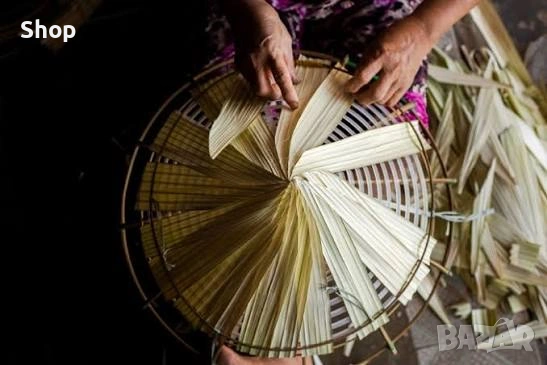 🌱 Виетнамска шапка 🇻🇳 🎋, снимка 9 - Шапки - 53633921