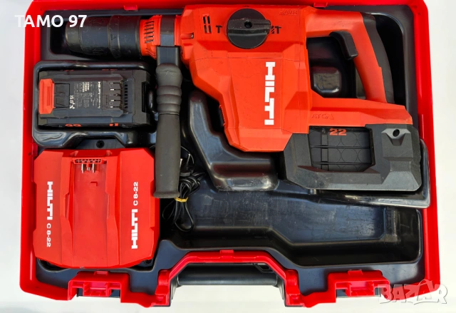 Hilti TE 50-22 Nuron - Ударно пробивна машина 2x22V 12.0Ah перфектен!, снимка 2 - Перфоратори - 53638949