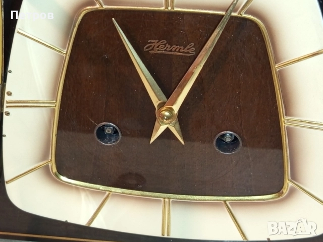 Каминен Часовник "Hermle", снимка 5 - Антикварни и старинни предмети - 52511503