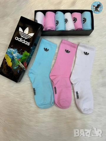 чорапи в кутия off white Nike Adidas fendi Victoria's secret moschino gucci , снимка 15 - Дамски чорапи - 51677883