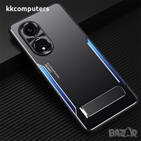 Oppo A1 Pro 5G / Reno8 T 5G / A98 5G Titanium Alloy Удароустойчив Калъф и Протектор, снимка 4 - Калъфи, кейсове - 52977173