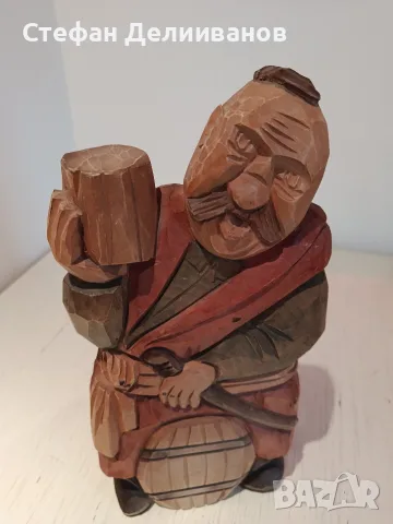 масивна дървена фигура , снимка 2 - Статуетки - 56270885