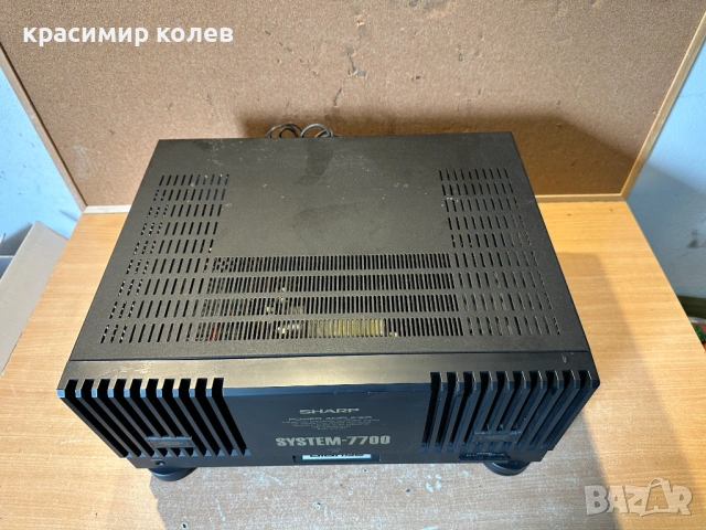 крайно стъпало "SHARP System 7700", снимка 2 - Ресийвъри, усилватели, смесителни пултове - 53756371