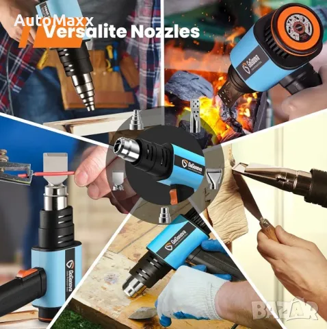  GoGonova 50℃-650℃ пистолет за горещ въ
здух, снимка 4 - Други инструменти - 49896193