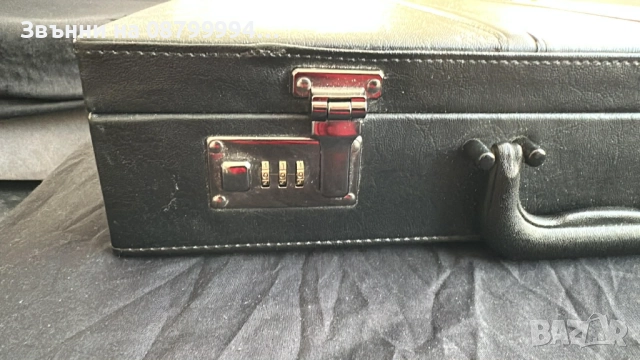 Кожен бизнес куфар, снимка 3 - Куфари - 52868999