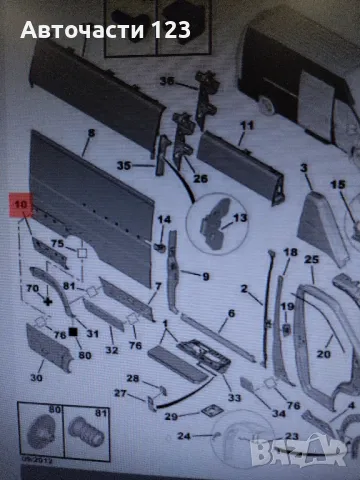 ЧИСТО НОВ ОРИГИНАЛЕН ПАНЕЛ ЗА JUMPER DUCATO BOXER , снимка 2 - Части - 49728132