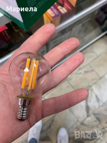 LED крушка ANWIO E14 капковидна P45, 5.5 W (еквивалент на 60 W) , снимка 7 - Крушки - 52220214