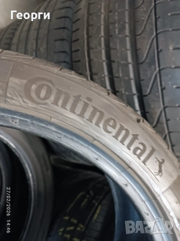 4бр.летни гуми 225/40/18 Continental, снимка 7 - Гуми и джанти - 53679656