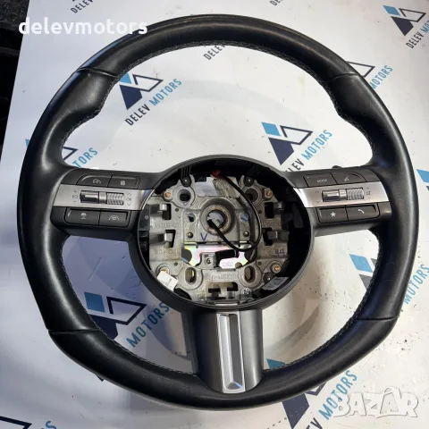 56100DF540NNB кожен мултифункционален волан с пера от Hyundai Kona SX2 1.6 GDI Hybrid, двигател
