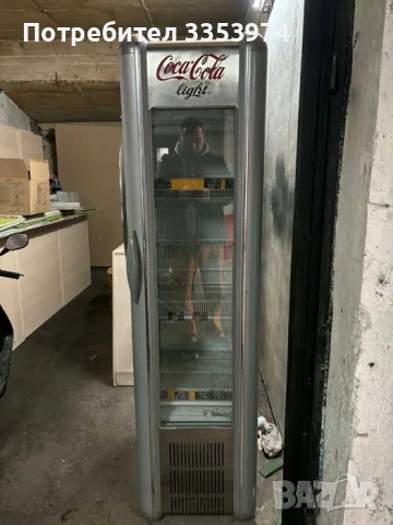 Хладилна витрина ретро слим Кока Кола