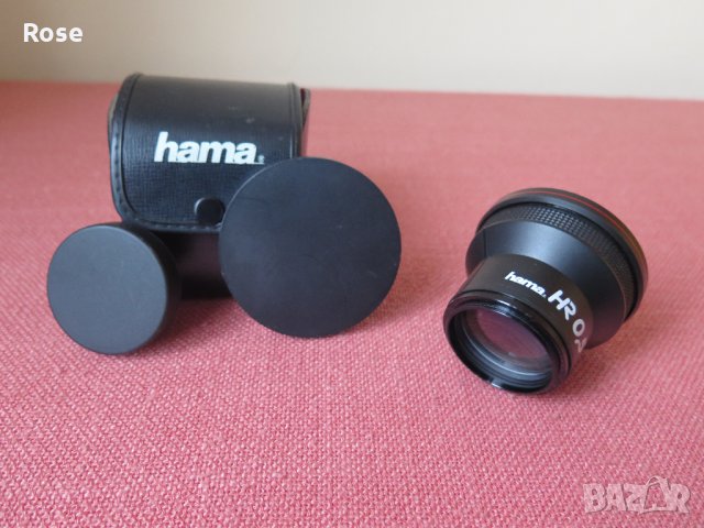  Hama HR0.5 обектив, снимка 5 - Обективи и филтри - 34811868