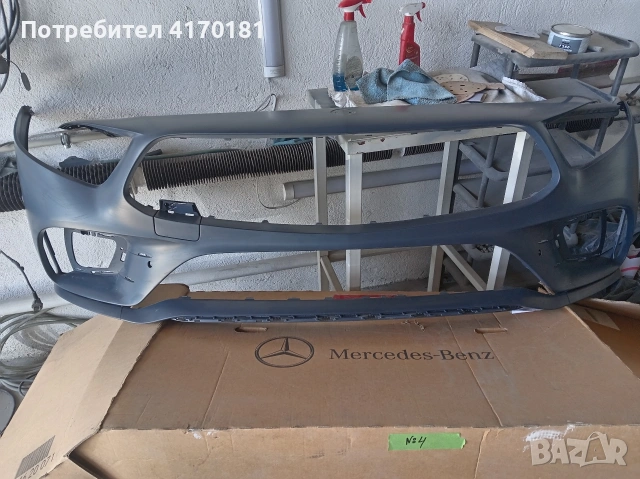 cls Mercedes AMG W257 предна броня оригинална , снимка 3 - Части - 52276173