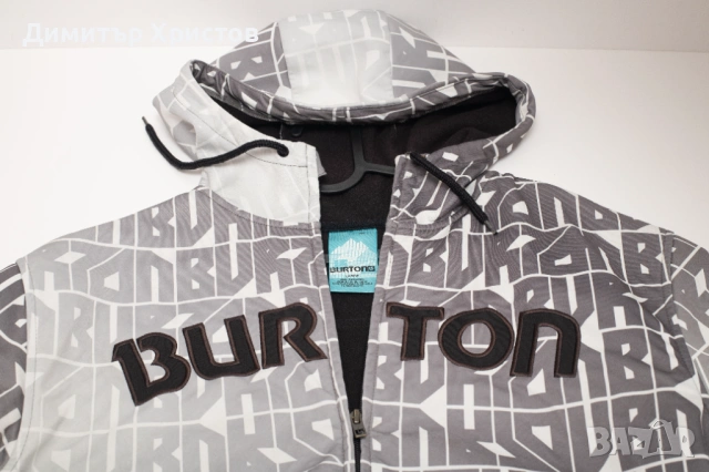 Суитшърт Burton. Оригинален суитшърт на сноуборд марката - Burton