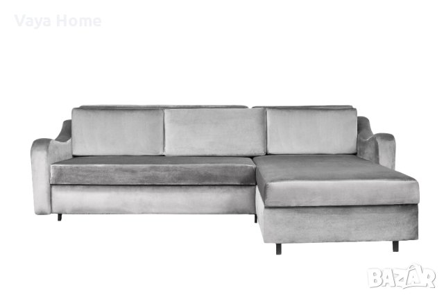 Разтегателен диван, Grigio, Сив