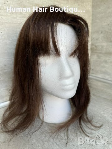 Дамско тупе 100%Естествена коса, снимка 2 - Аксесоари за коса - 41430774