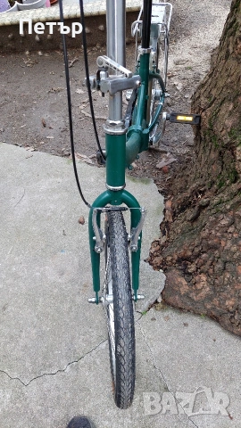 Алуминиев сгъваем велосипед 20 инча, снимка 8 - Велосипеди - 53862579
