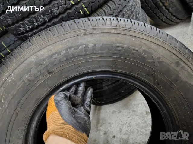 2бр.летни гуми MAXMILER 195 80 14C DOT18 цена за брой, снимка 3 - Гуми и джанти - 50014841