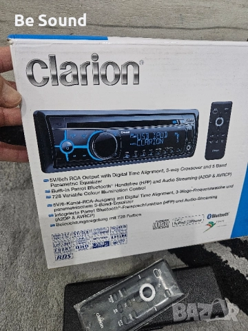 СД Clarion CZ 703E CD/Bluetooth/Aux/USB/Mp3 , снимка 4 - Аудиосистеми - 52397807