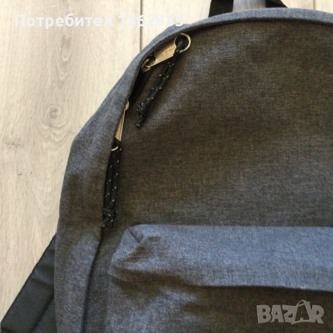 НОВА оригинална тъмно сива водоустойчива раница EASTPAK от Германия, снимка 11 - Раници - 52525477