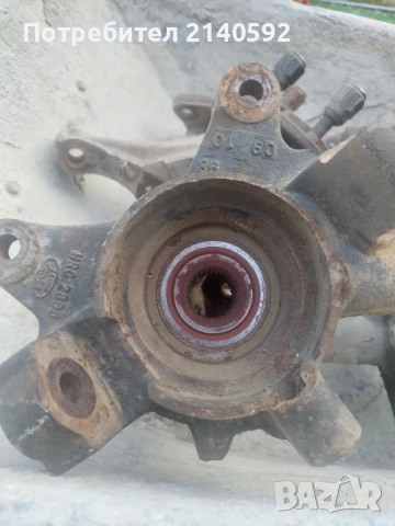 Окачване (предни пружини и главина) за ленд роувър (land rover), снимка 2 - Части - 51039334