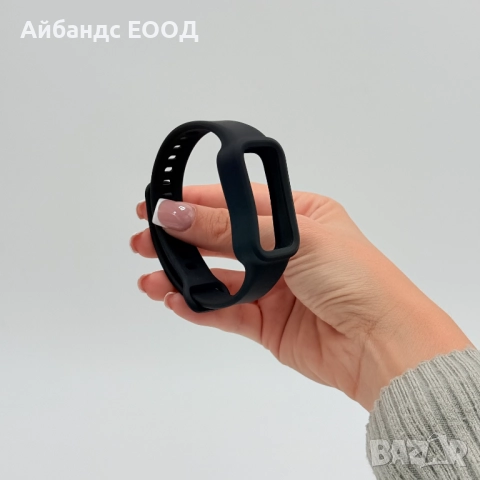 Силиконова каишка за Xiaomi Smart Band 9 active / Redmi Smart Band 3, снимка 7 - Смарт гривни - 52106353