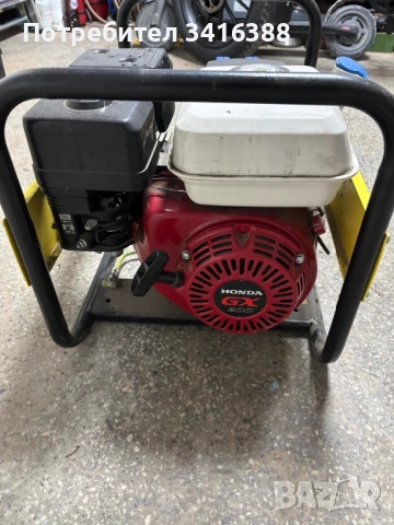 Бензинов монофазен генератор Honda, снимка 4 - Генератори - 53726503
