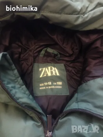 Зимно яке Zara детско 152, снимка 3 - Детски якета и елеци - 48233310