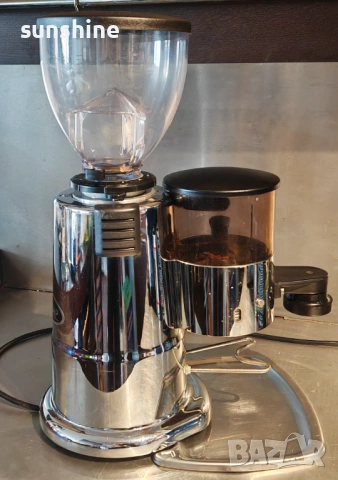 Made in ITALY * ХРОМ * Профисионална Кафемелачка Macap M4T таймер 58мм, снимка 2 - Кафемашини - 53623932