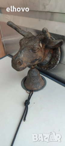 Метална камбана за врата, бик, снимка 5 - Антикварни и старинни предмети - 52559719