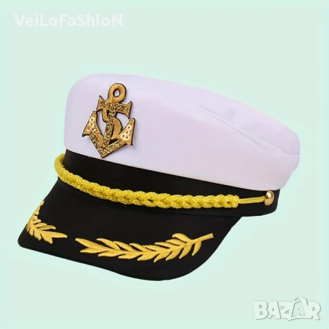Нова капитанска шапка с Котва 